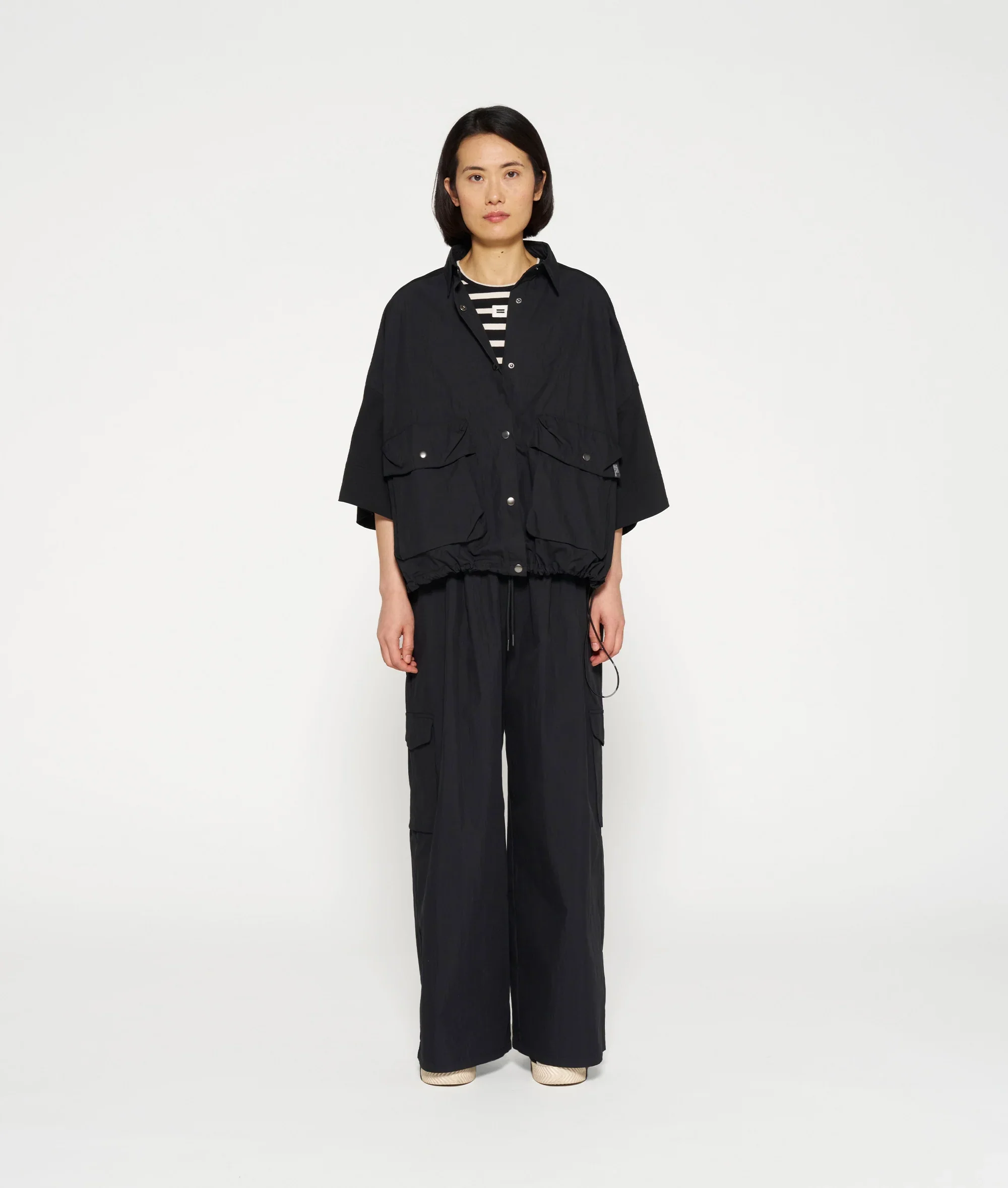 Camisa Utilitaria de Corte Oversize 10DAYS A2307