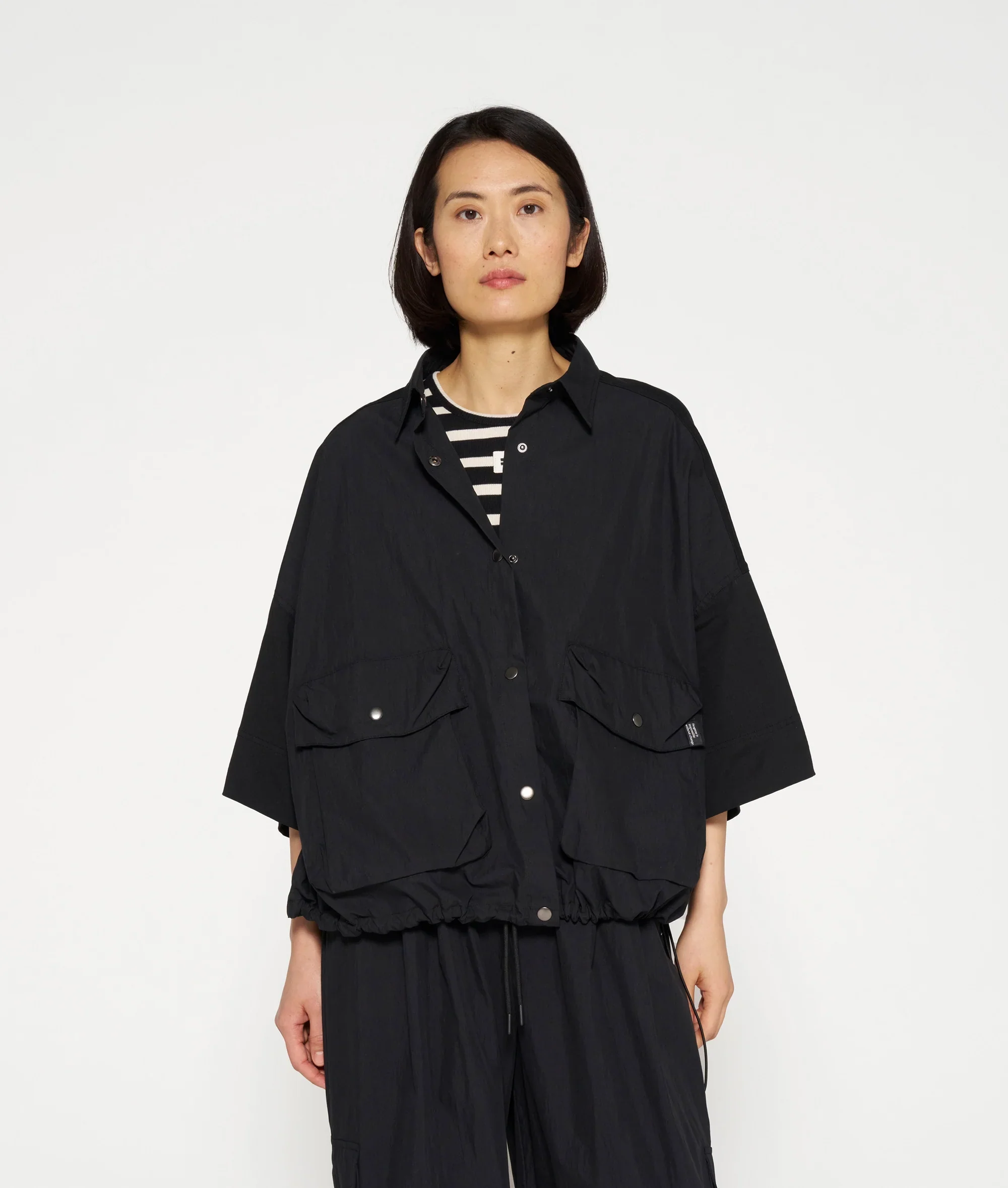 Camisa Utilitaria de Corte Oversize 10DAYS A2307 - Imagen 3