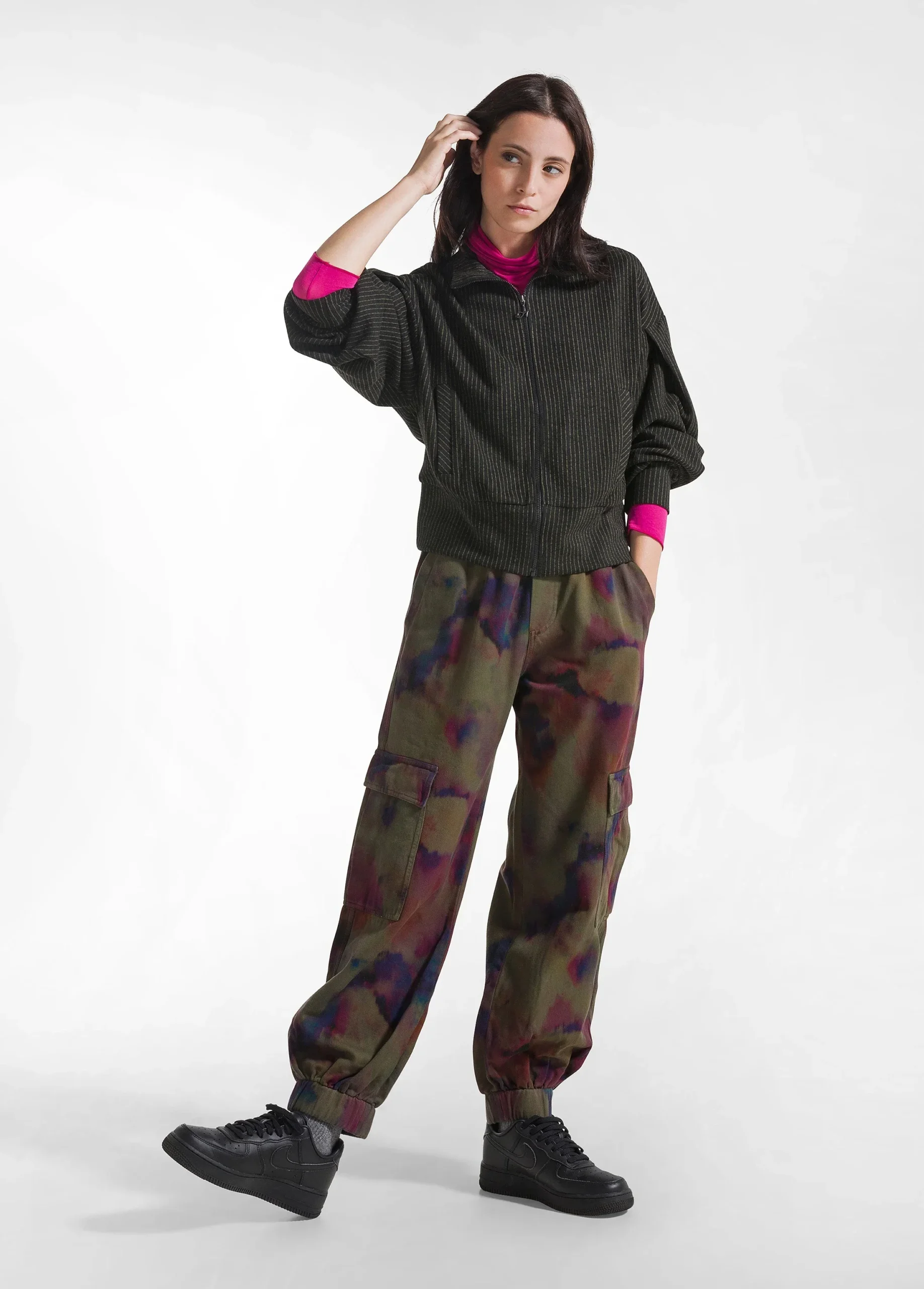 Chaqueta Sudadera de Rayas DEHA A2515