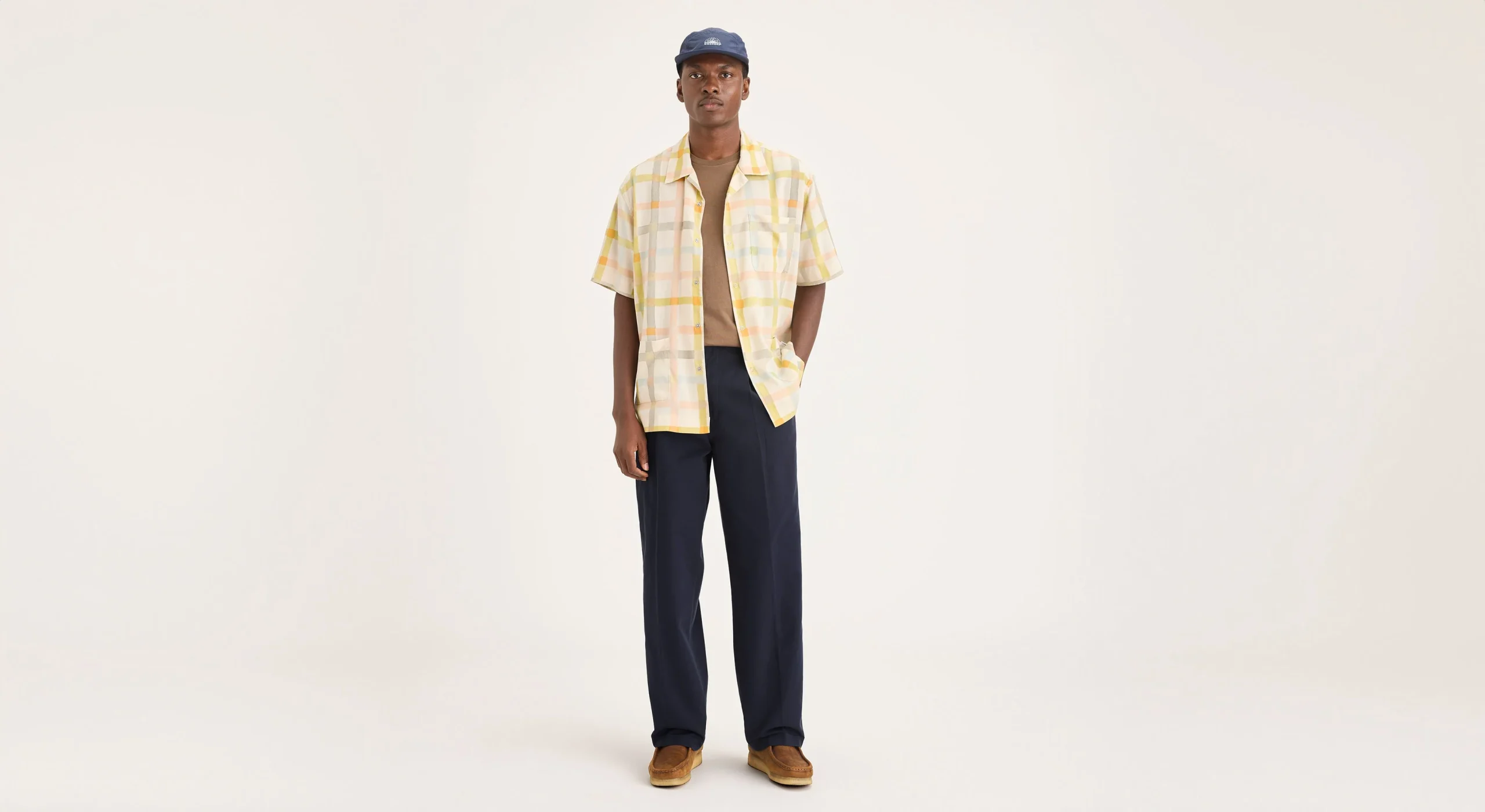 Eighty-Six Original Pleated Chinos, Loose Fit A7112