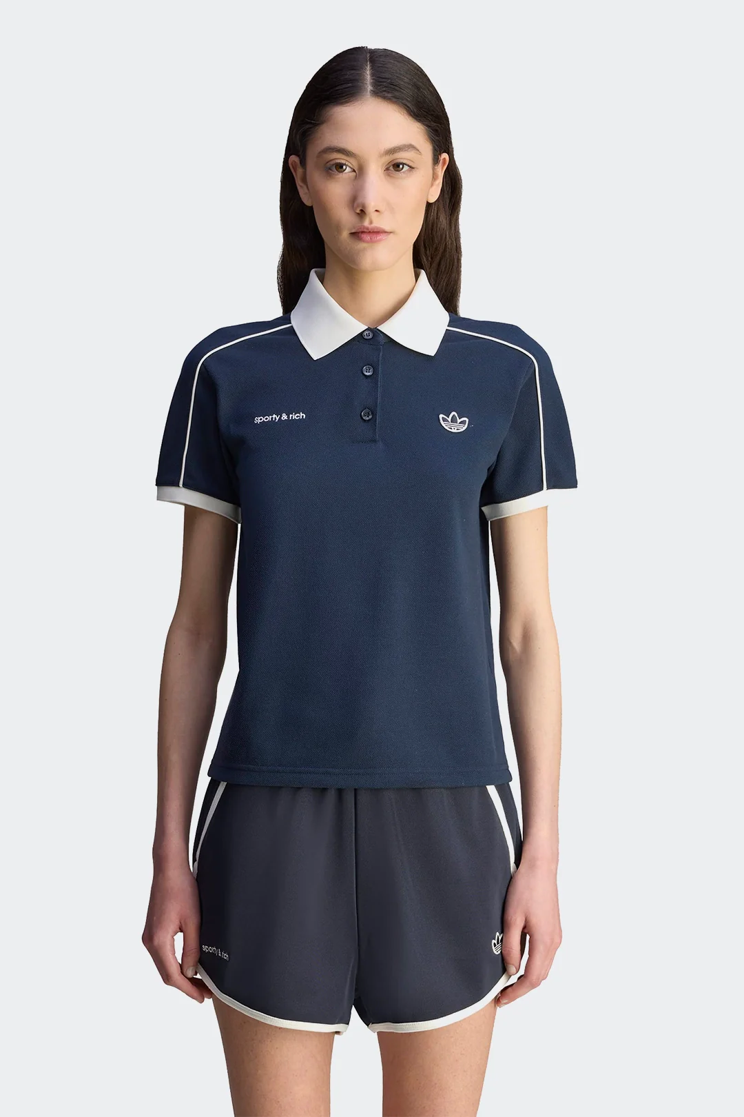 ADIDAS POLO X SPORTY & RICH - MUJER A3706 - Imagen 3