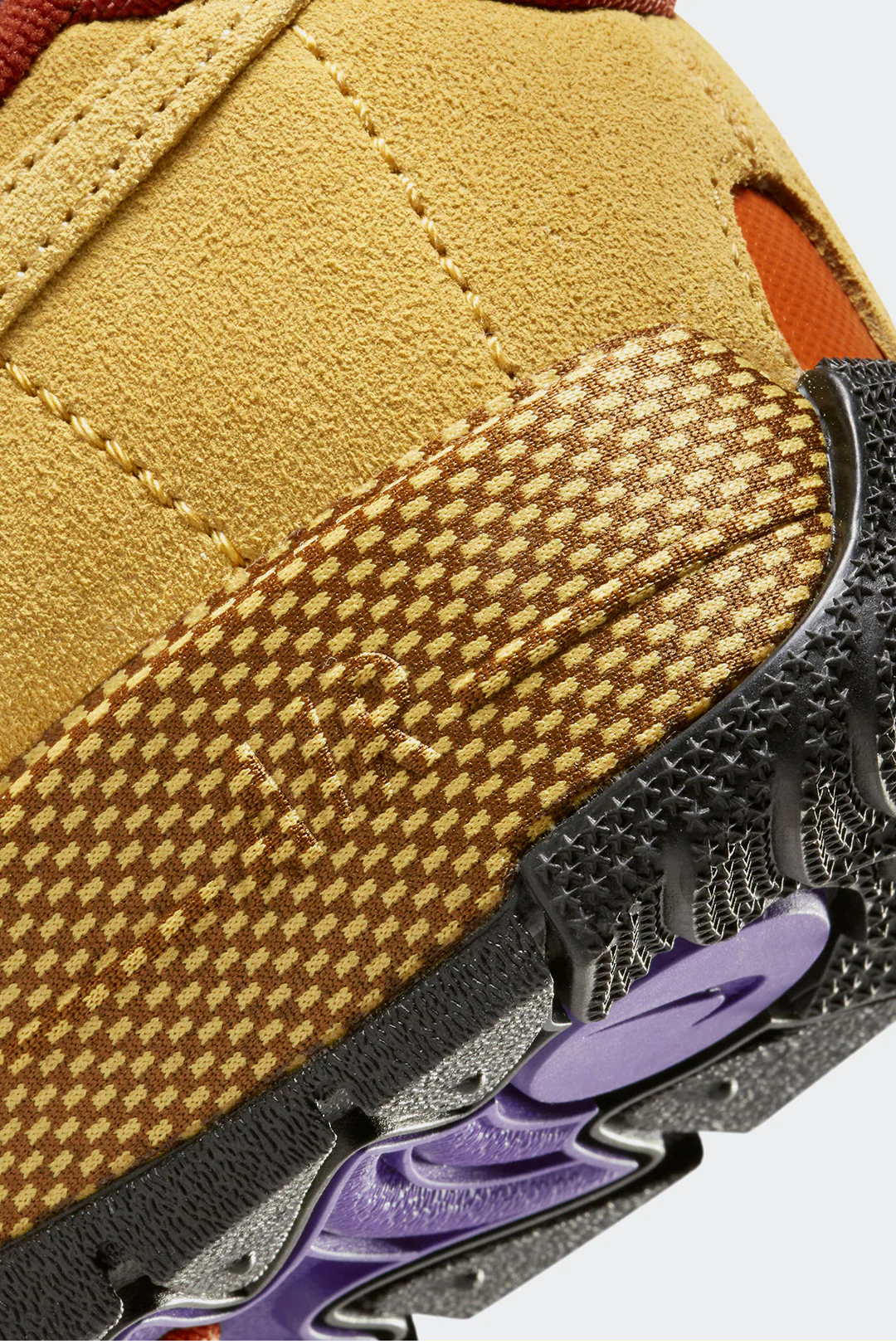 NIKE AIR FORCE 1 WILD LOW WHEAT GOLD - MUJER A4020 - Imagen 5